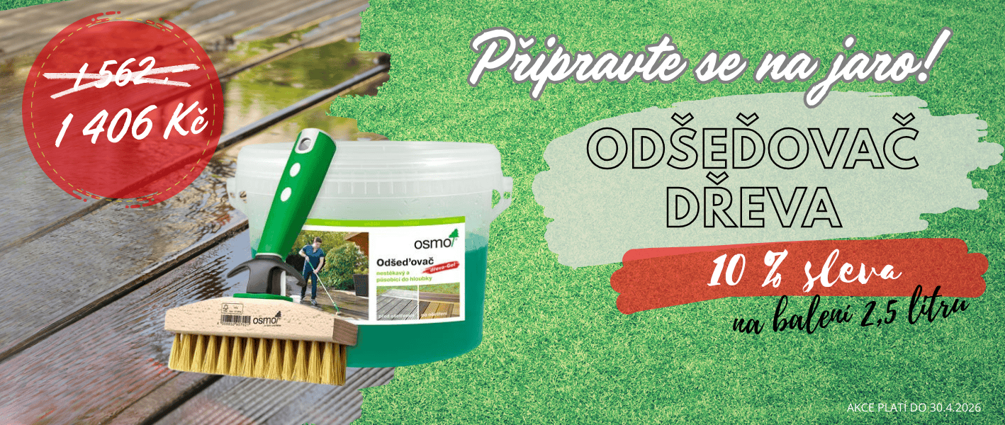 OSMO Odšeďovač dřeva AKCE