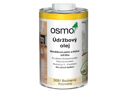 3081 ÚDRŽBOVÝ OLEJ bezbarvý, polomat