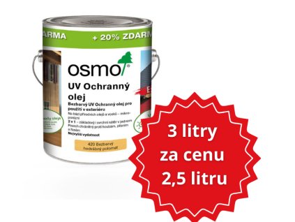 3 litry za cenu 2,5 litru 420 ikona