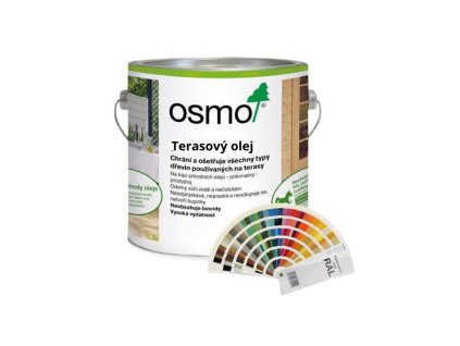 OSMO Terasový olej dle RAL