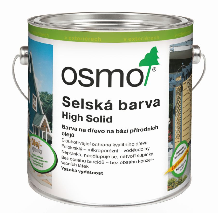 Fotografie OSMO Selská barva Velikost balení: 2,50 l, Odstín: 2506 královská modř