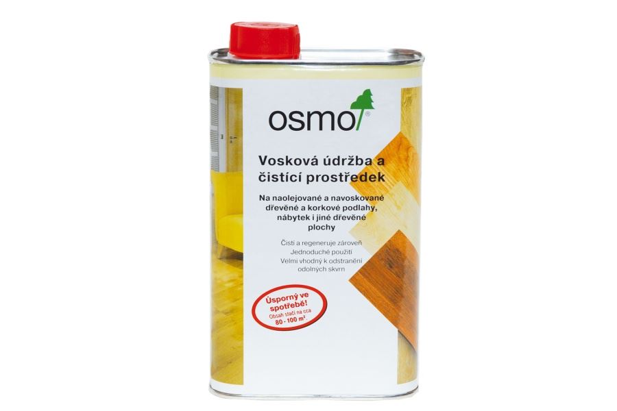 OSMO Vosková údržba a čistící prostředek 3087 bílá Velikost balení: 0,50 l