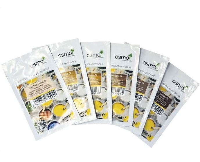 OSMO Dekorační vosk intenzivní odstíny VZOROVÝ SÁČEK Odstín: 3188 sníh, Velikost balení: 0,005 VZORKOVÝ SÁČEK