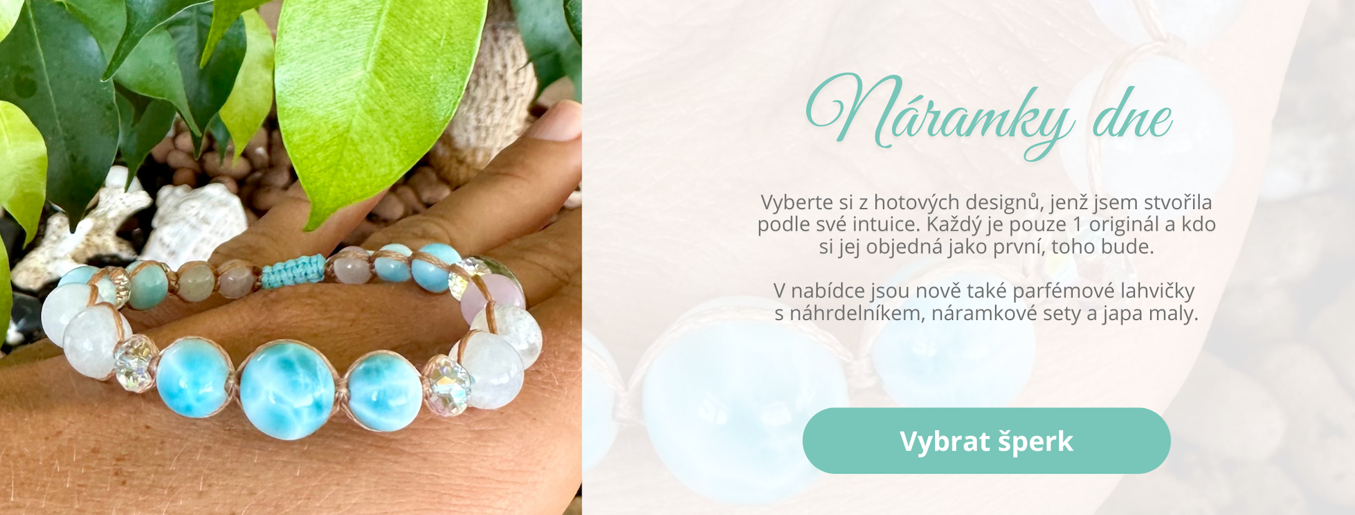 Náramky dne - pouze jeden originál pro první/ho, kdo si jej objedná