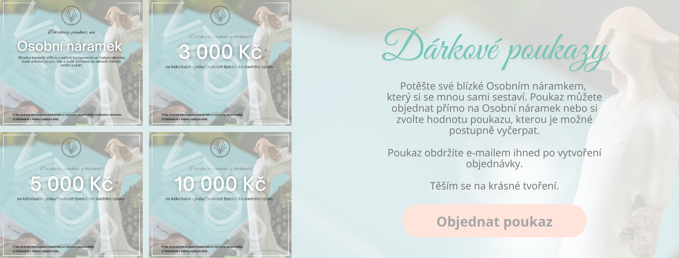 Dárkový poukaz na osobní náramek