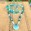 Larimar náhrdelník (25)