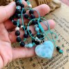 Larimar náhrdelník (28)