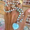Larimar náhrdelník (8)