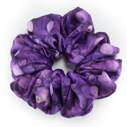 Scrunchie  Violetka - Bohyně  SILKY