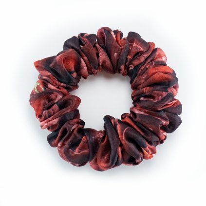 Scrunchie  Rosie - Víla  SILKY