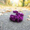 Scrunchie Semiška - Fialová  SEMIŠ