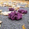 Scrunchie  Fuchsi - Víla  MIKROSATÉN