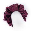 Scrunchie  Bordó - Múza  MIKROSATÉN
