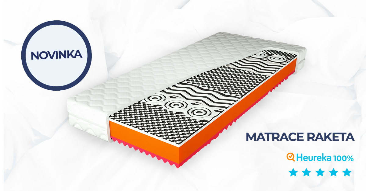 Oblíbené matrace Raketa opět skladem