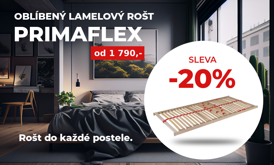 Lamelový rošt Primaflex se slevou 20%