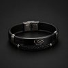 Pánský Náramek OSS REBORN Black