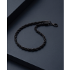 UNISEX ČERNÝ NÁRAMEK ROPE