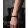 UNISEX ČERNÝ NÁRAMEK ROPE