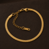 ZLACENÝ NÁRAMEK SNAKE - MINIMALISTICKÁ ELEGANCE