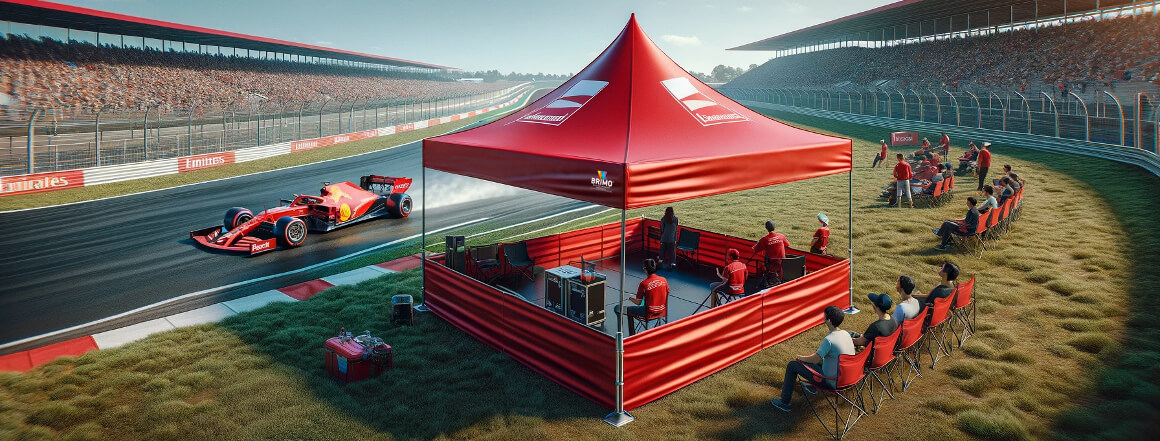 összecsukható pavilon