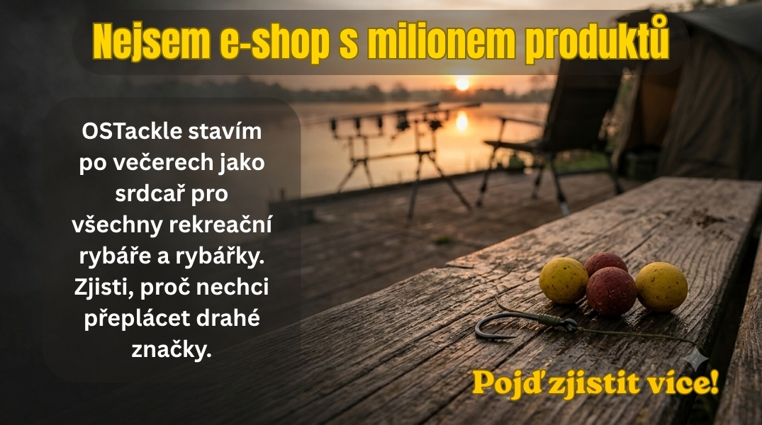 Nejsem e-shop s milionem produktů - uvitaci text a představeni ostackle