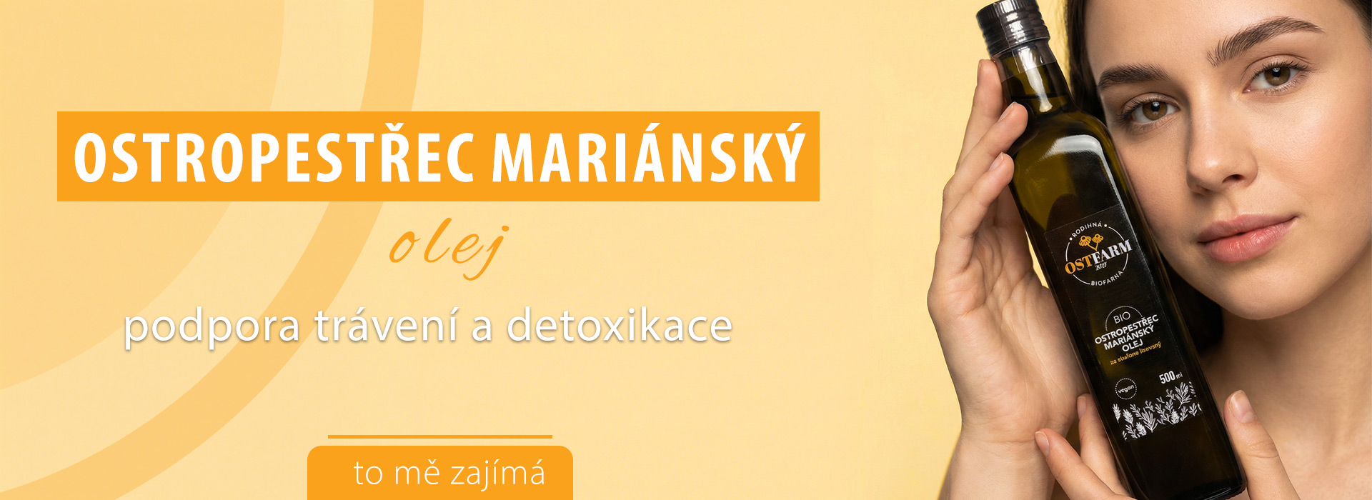 Ostropestřec mariánský olej