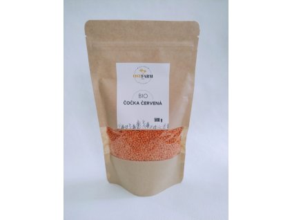 Čočka červená celá BIO 500g