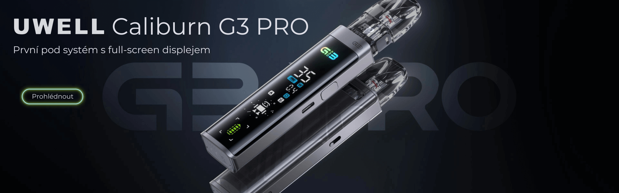 Elektronická cigareta - Uwell Caliburn G3 Pro