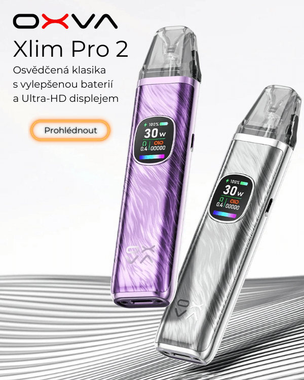 Elektronická cigareta OXVA Xlim Pro 2 - banner