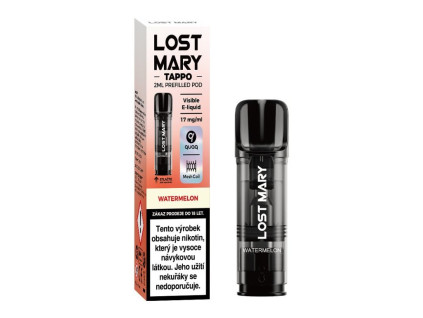 68463 lost mary tappo pods cartridge 1pack watermelon 17mg2