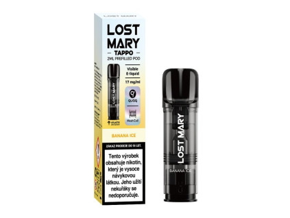 68436 lost mary tappo pods cartridge 1pack banana ice 17mg2
