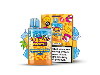 Cocktail CZ mockup Pina Colada Ice vape+box+composition
