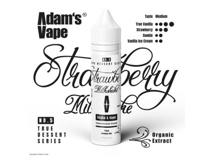 Adams Vape Strawberry Milkshake