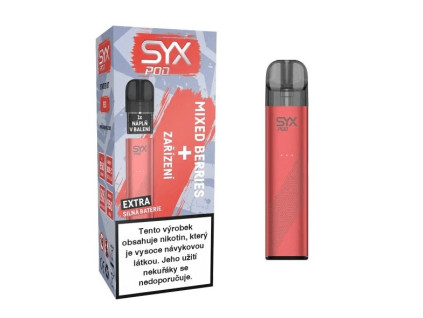 syx pod mixed berries red pmg
