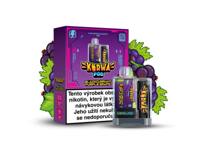 kurwa pod kit blackcurrant purple grape 1
