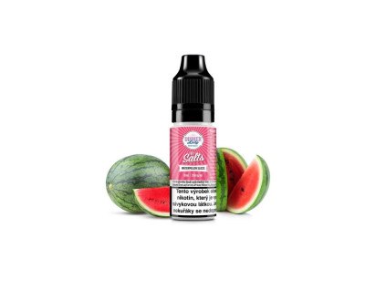 76873 5 dinnerlady salts lifestyle sweets watermelon slices 10ml 20mg bottle cz