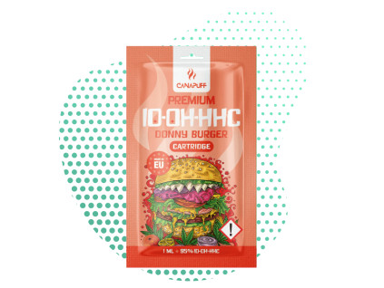 Canapuff DonnyBurger 10 OH HHC95 cartridge