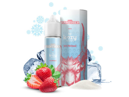 Kozy S&V - Polar Panther (Sladká jahoda na ledu)  10 ml