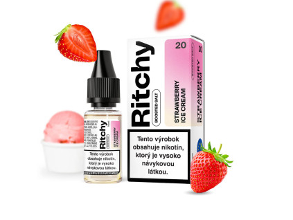ritchy salt strawberry ice cream