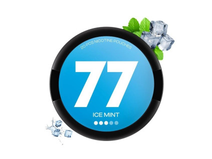 77 nikotinove sacky icemint