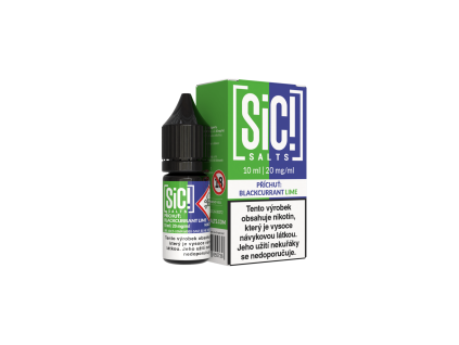 Sic! Salts - Blackcurrant Lime  10 ml