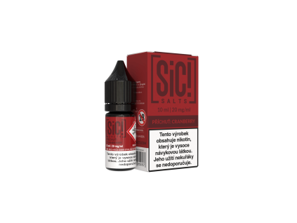 Sic! Salts - Cranberry  10 ml