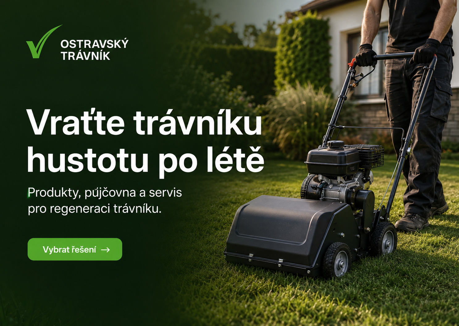 Regenerace trávníku po létě – osivo, substrát, písek a výživa