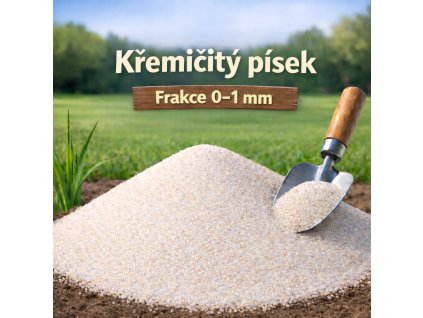 Křemičitý písek 0 1