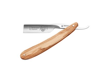 10580026 rasiermesser barbarossa olivenholz aufsicht