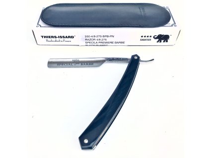 Břitva 4/8 Thiers Issard Barbe Black Plastic
