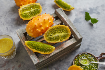 Kiwano: tropická rohatá okurka