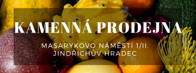 Kamenná prodejna exotického ovoce