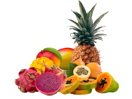 exoticka bedynka ananas mango papaja granadilla