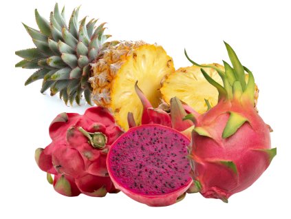 ananas dračí ovoce exoticka